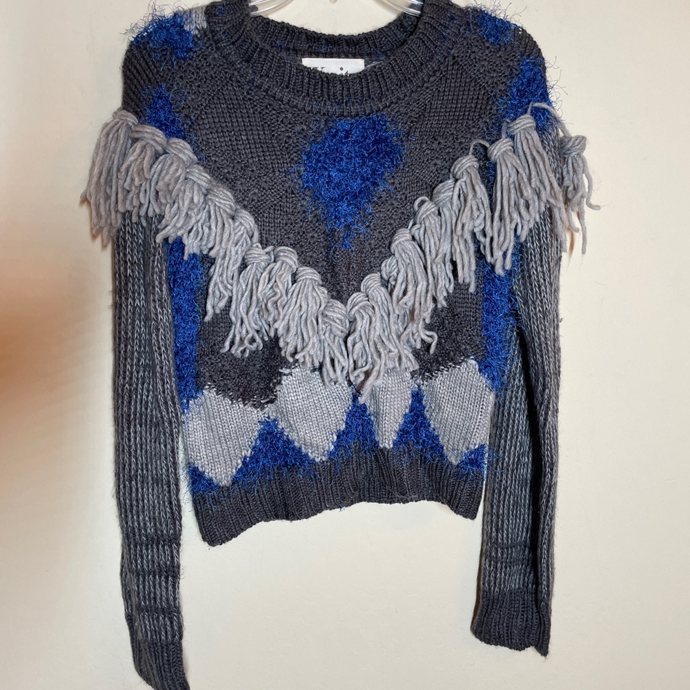 For Love and Lemons Tassel Knitz Sweater